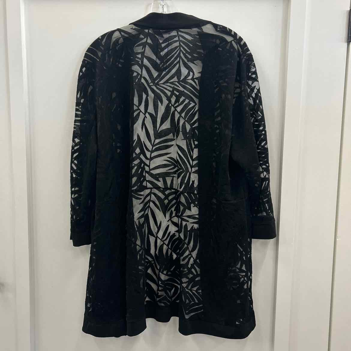 Allison Daley Size XL Black Coverup