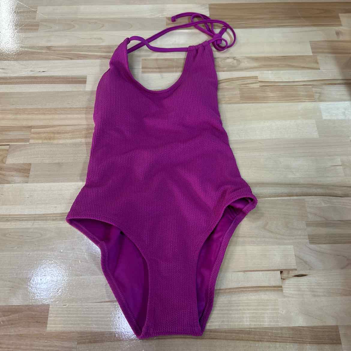 Roxy Juniors' Aruba Halter One-Piece Swimsuit - Wild Aster Pink