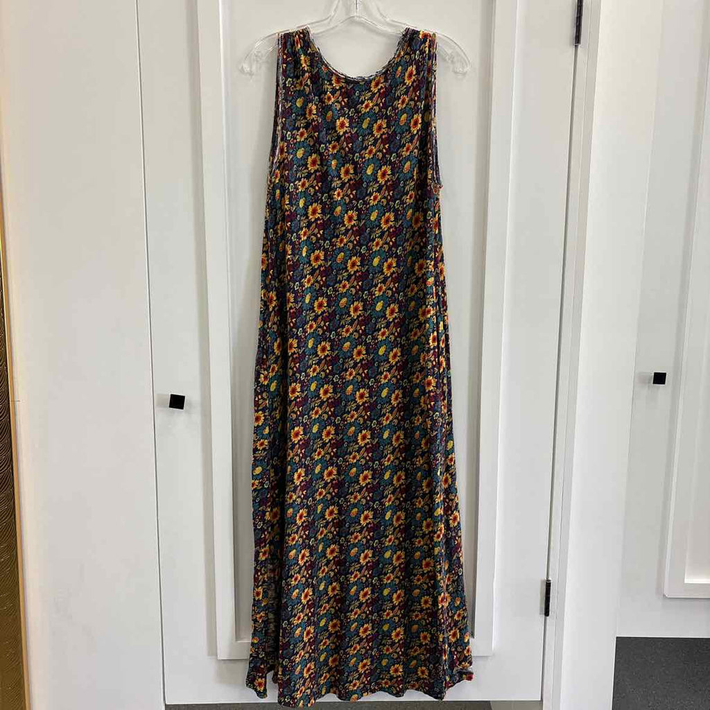 Natural Life Size M Multi - Fall Dress