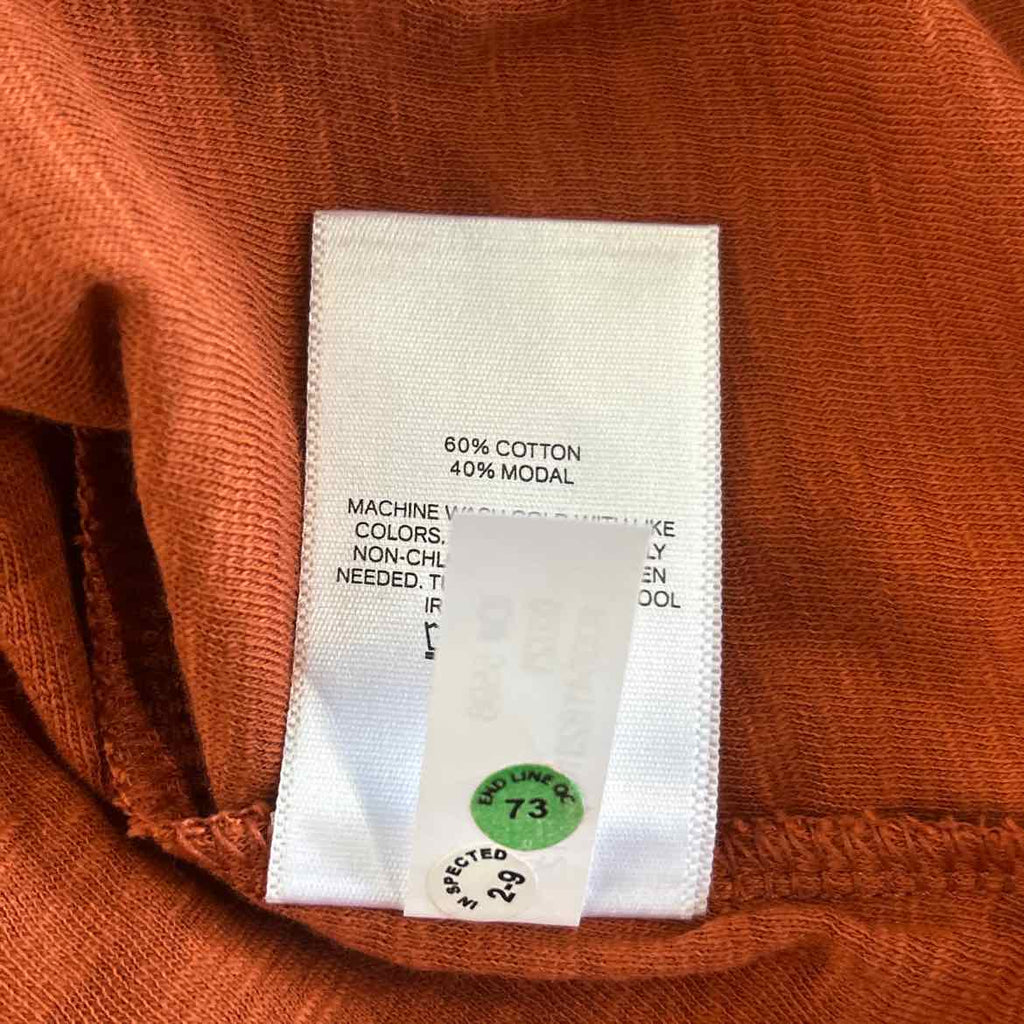 Express Size XS Orange Preloved Sleeveless