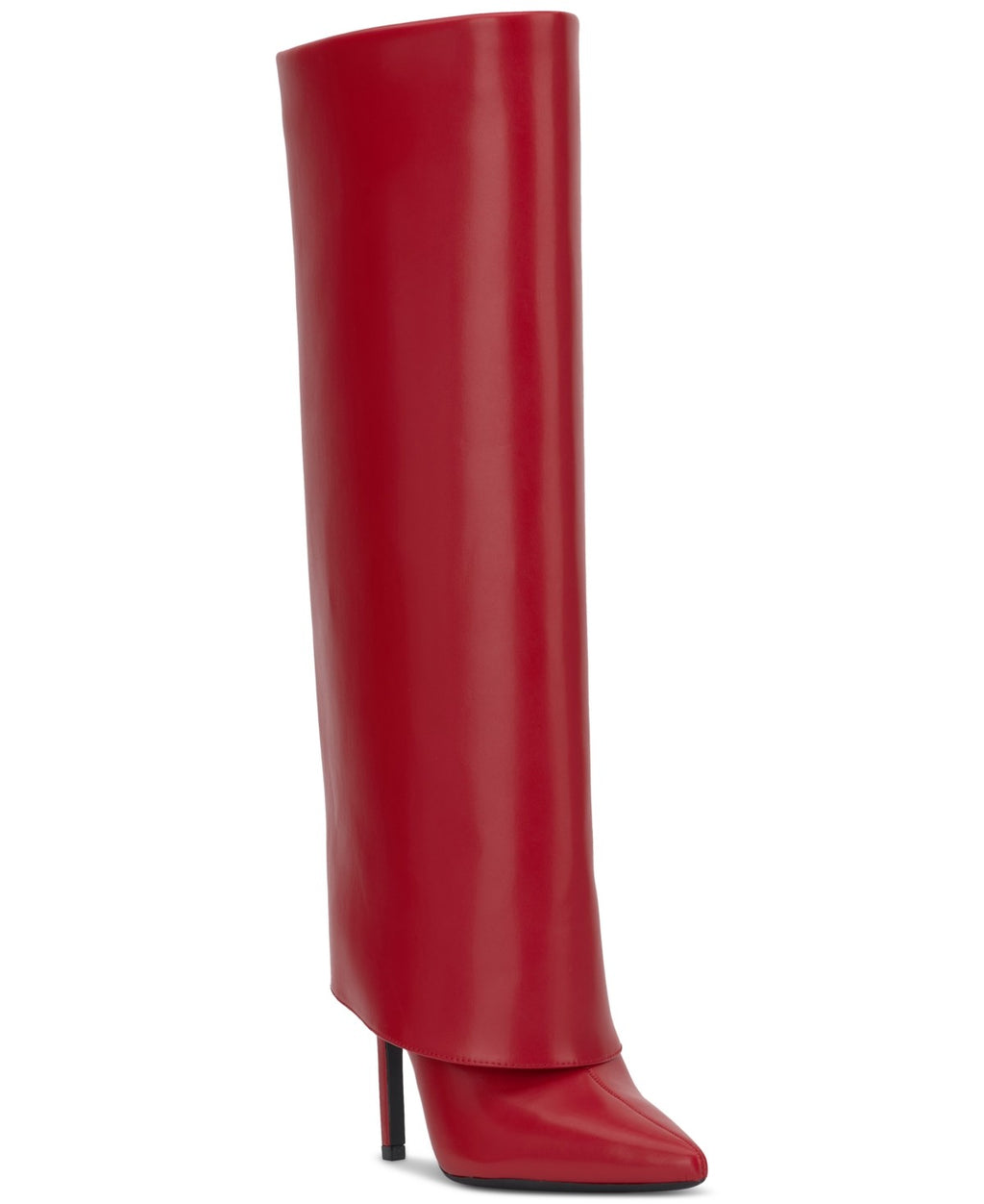 I.N.C. International Concepts Skylar Cuff Dress Boots Red Smooth 6.5M