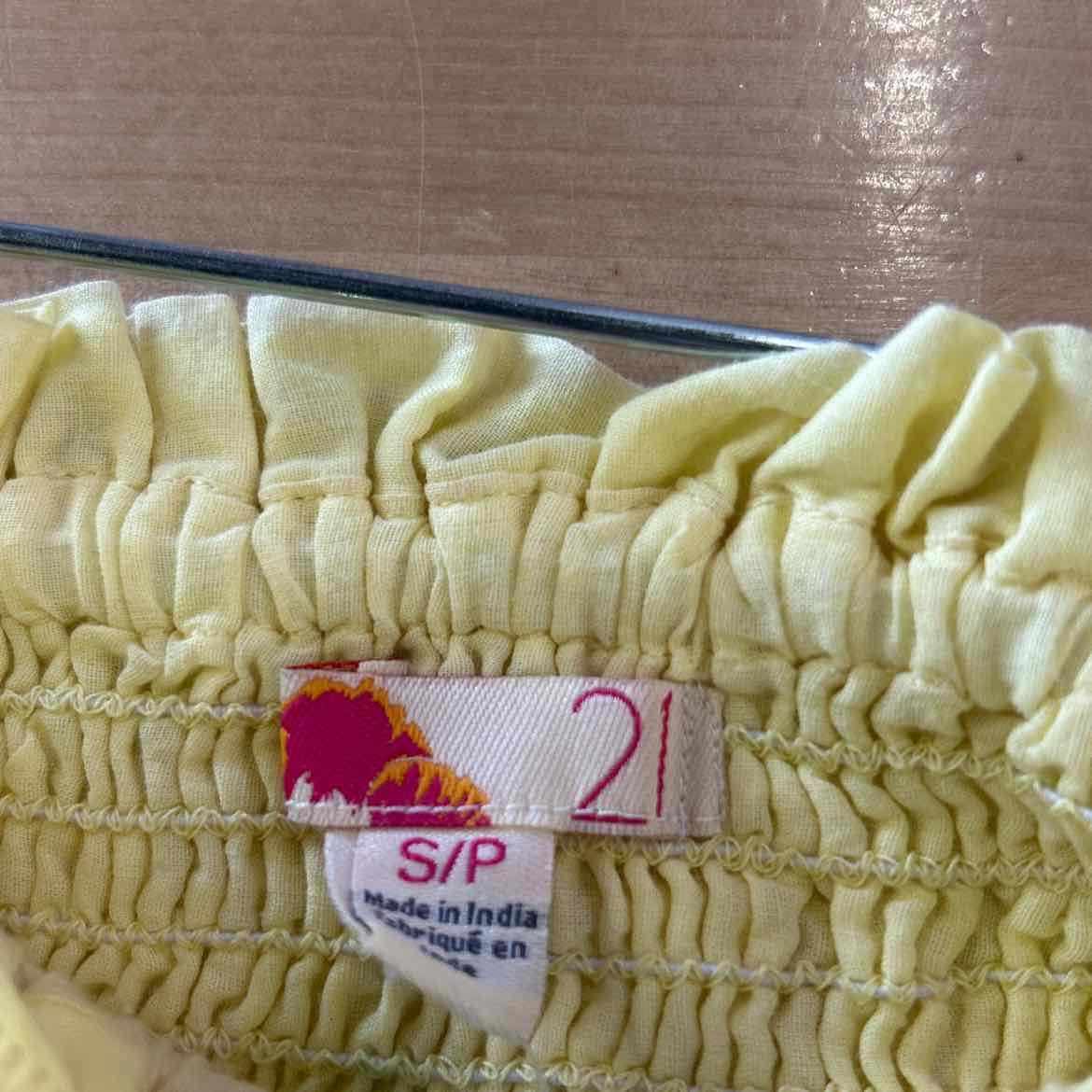 21 Size S Yellow Preloved Dress