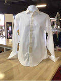 Calvin Klein Size M White New MENS Button Down Shirt