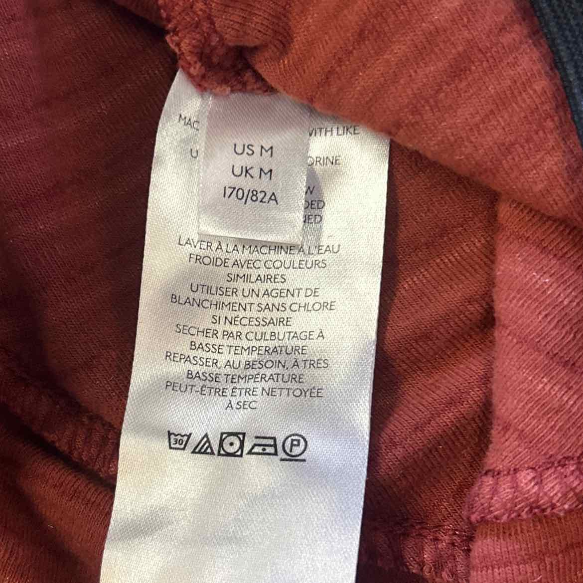 Free People Size M Red Velvet Preloved Pants