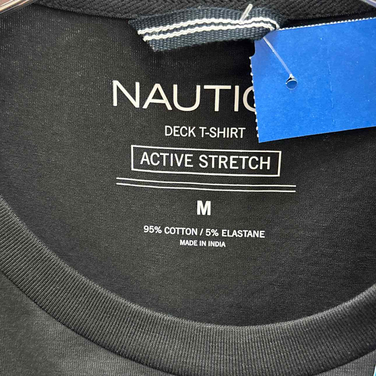 Nautica Size M Men's Nautica Short Sleeve Anchor Pocket T-Shirt