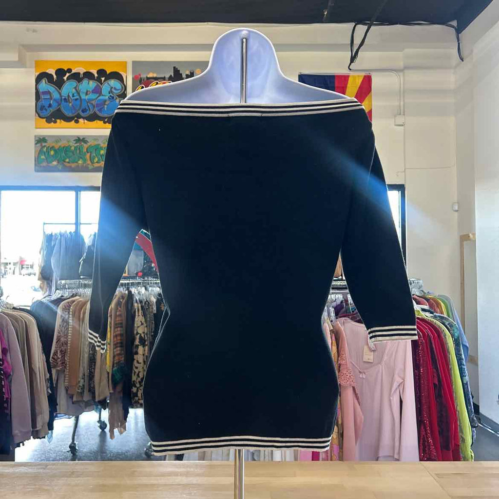 Georgiou Studio Size L Black Preloved Long Sleeve