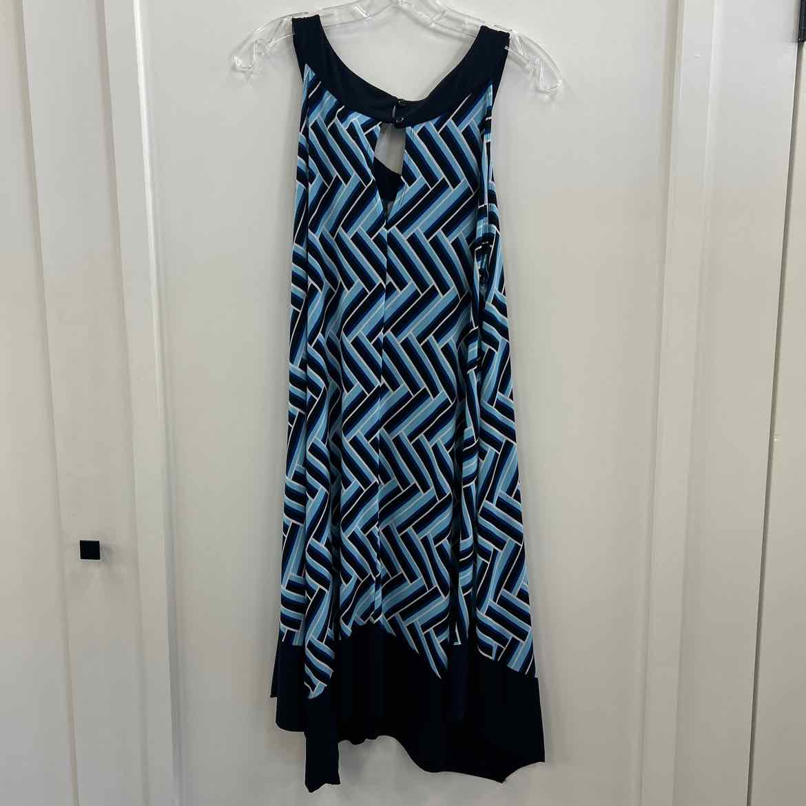 Enfocus Size 18 Blue Dress