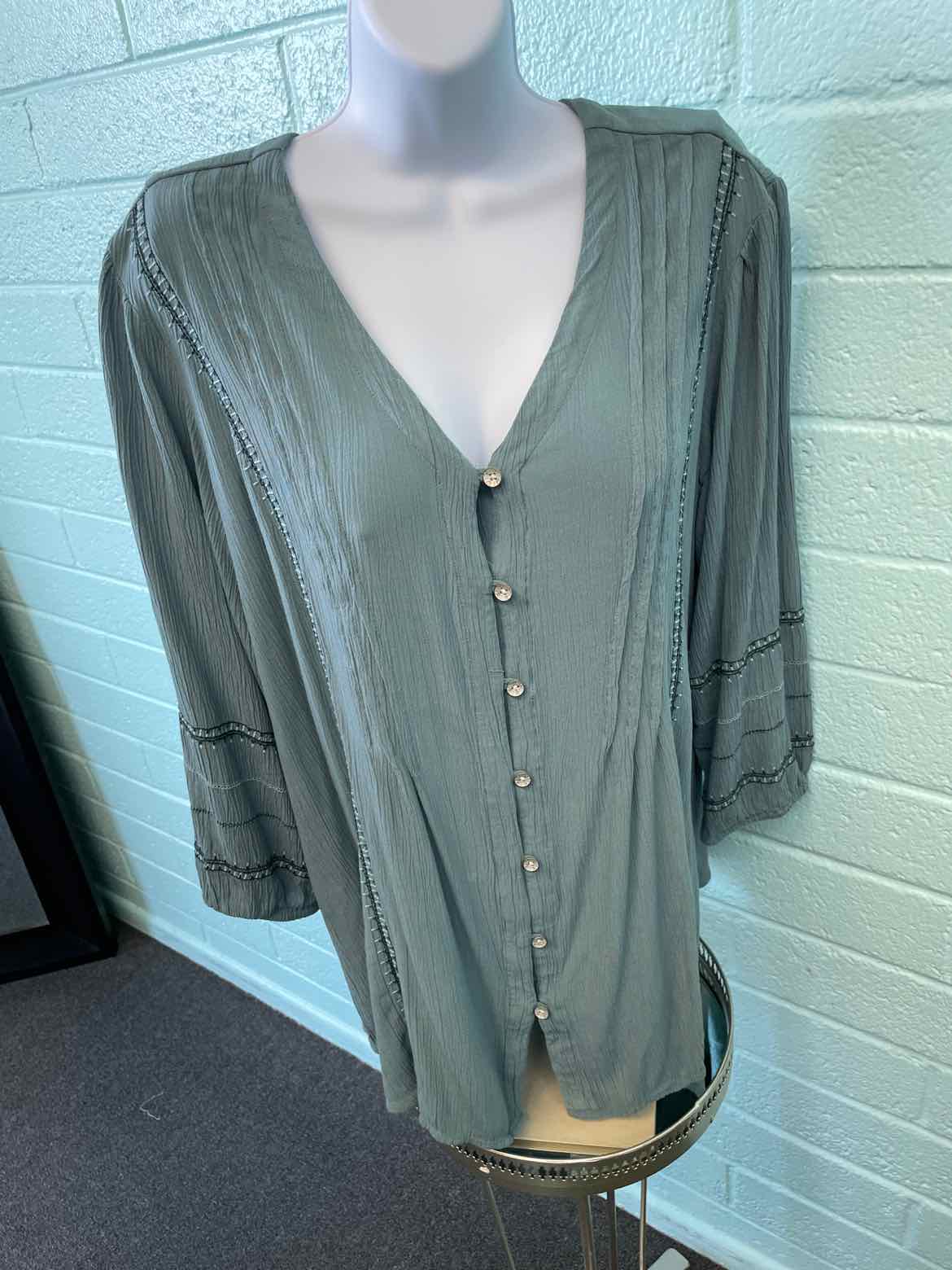 J Jill Size M Blue Tunic