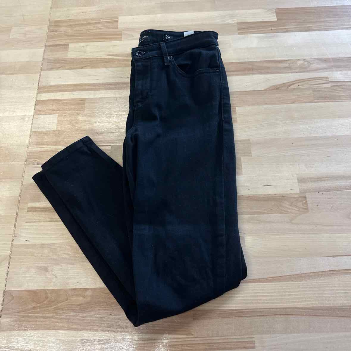 Lucky Brand Size 6 Black Denim Pants