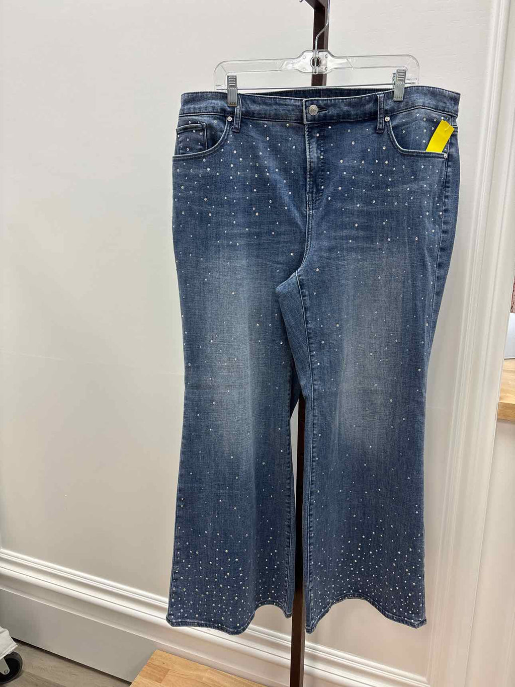 Chico's Size 3.5 (18) Blue Denim Preloved Jeans