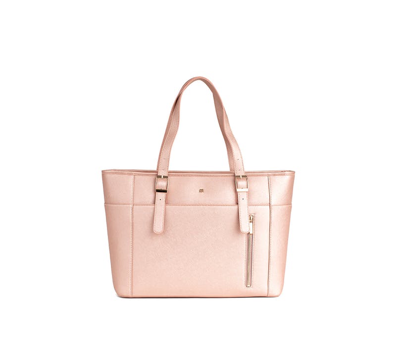 GUNAS New York Miley - Light Pink Vegan Leather Laptop Bag