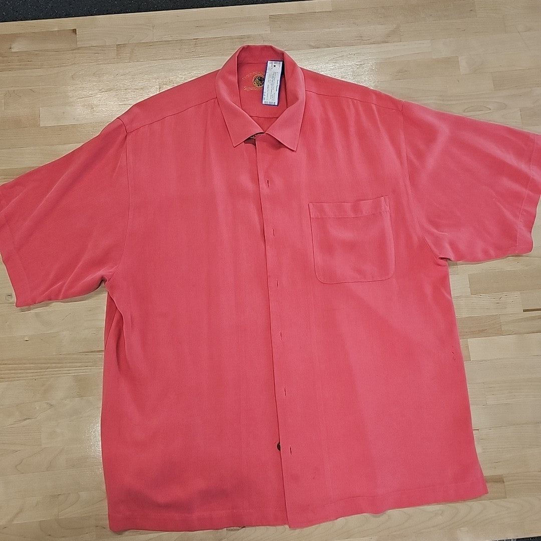 Eagle Day Goods Co. Men's Size L Pink MENS Button Down Shirt