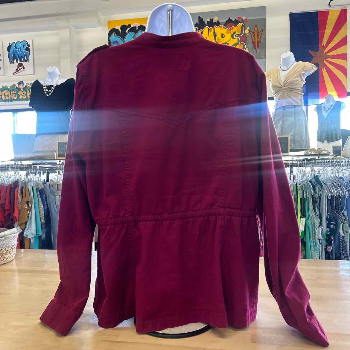 Torrid Size L Purple Preloved Jacket