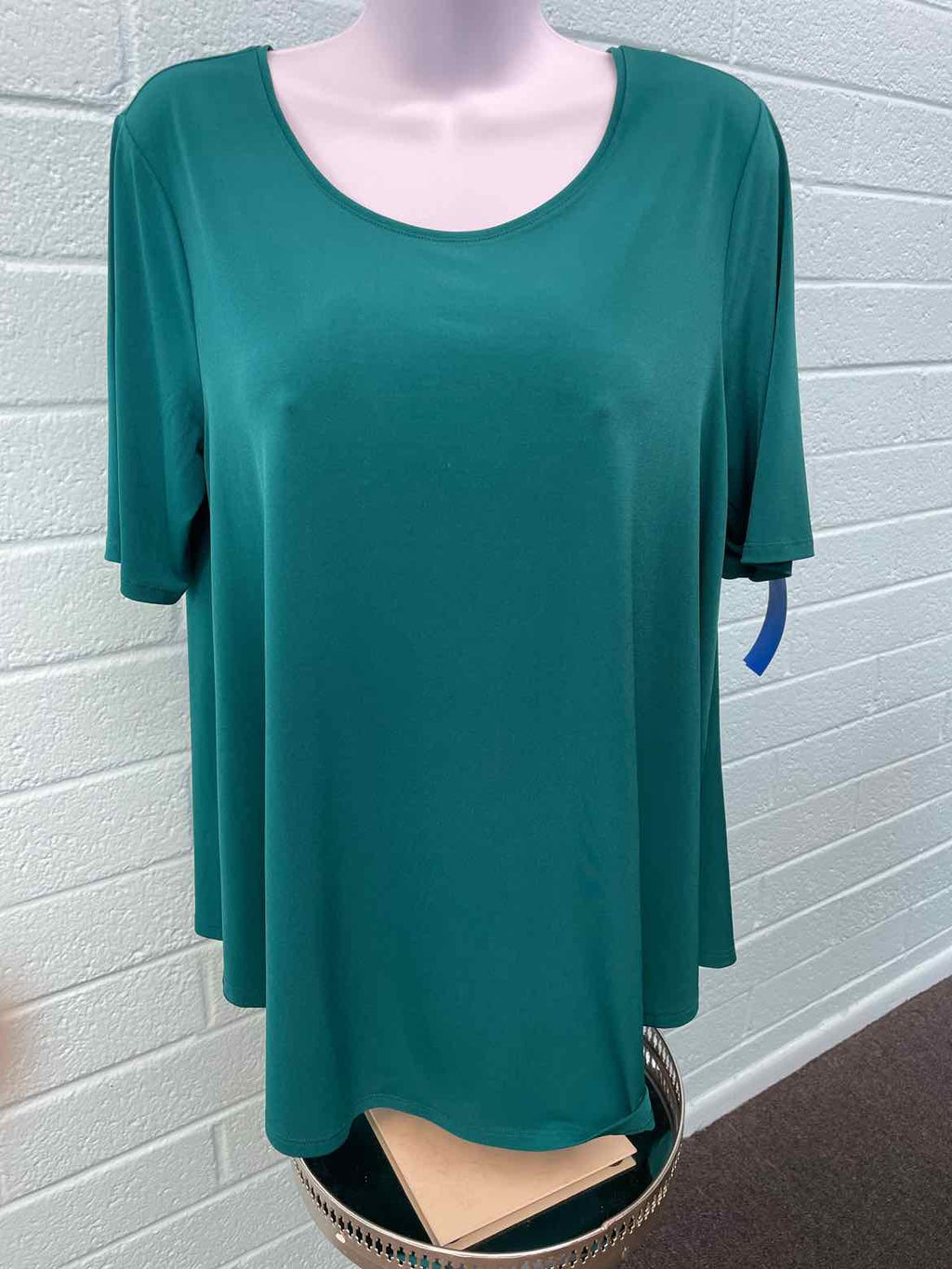 Chico's Size 1 Teal Shirt