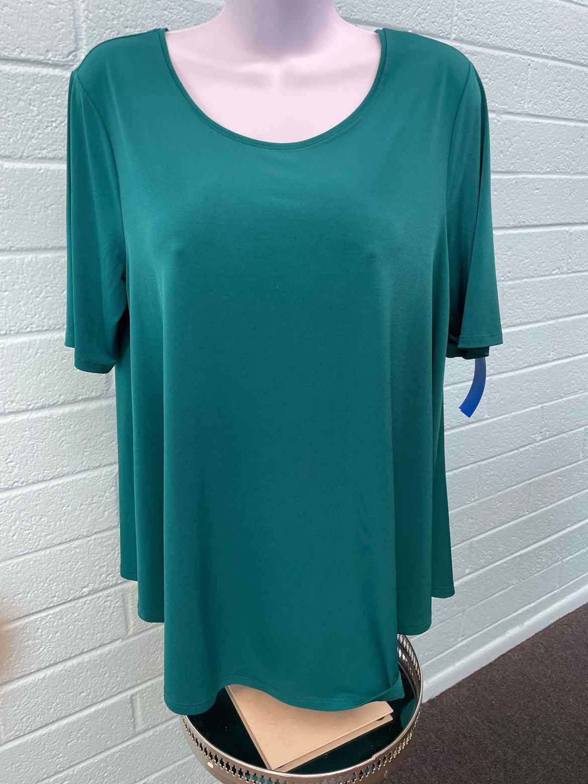 Chico's Size 1 Teal Shirt