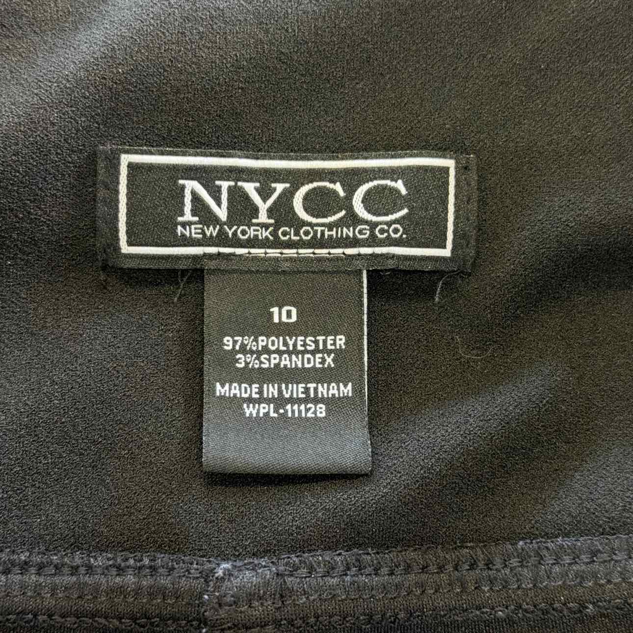 NYCC Size 10 Black Preloved Pants