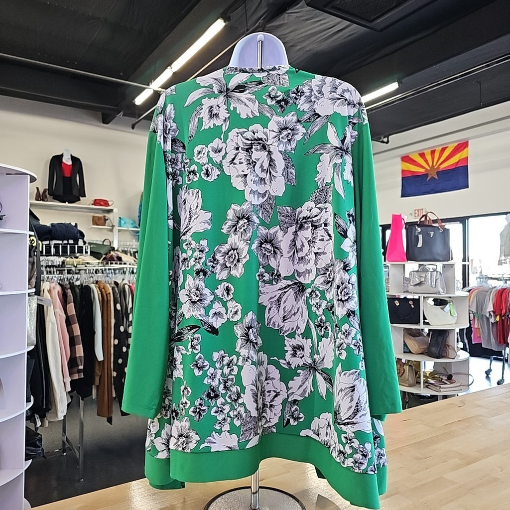 Slinky Brand Size 3X Green Twinsets