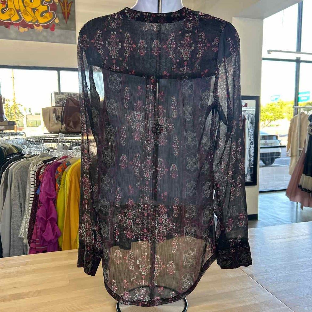 Maurices Size S Gray/purple Longsleeve