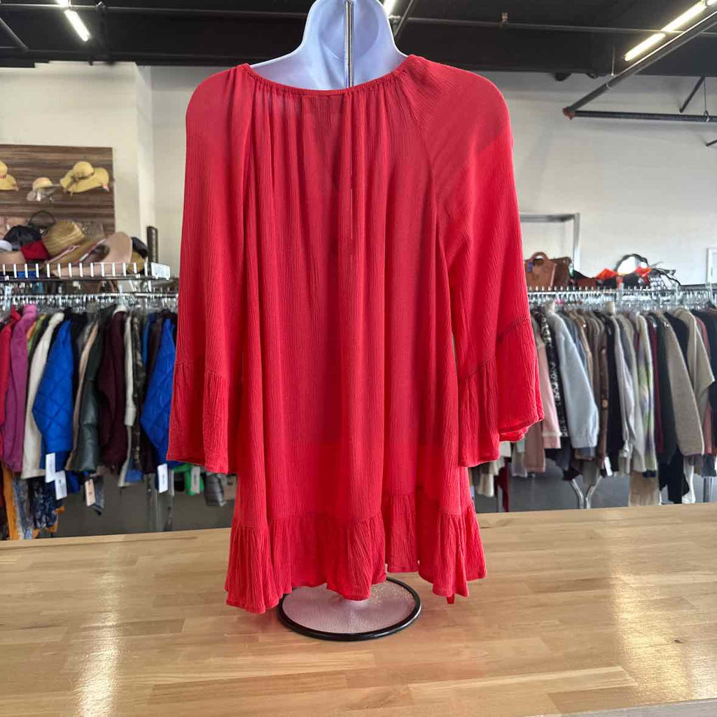 Style & Co. Size S Red Blouse
