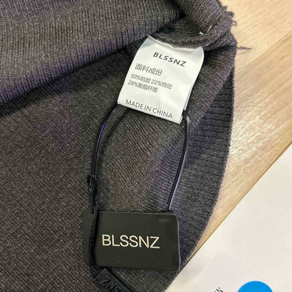BLSSNZ Size S Gray Long Sleeve