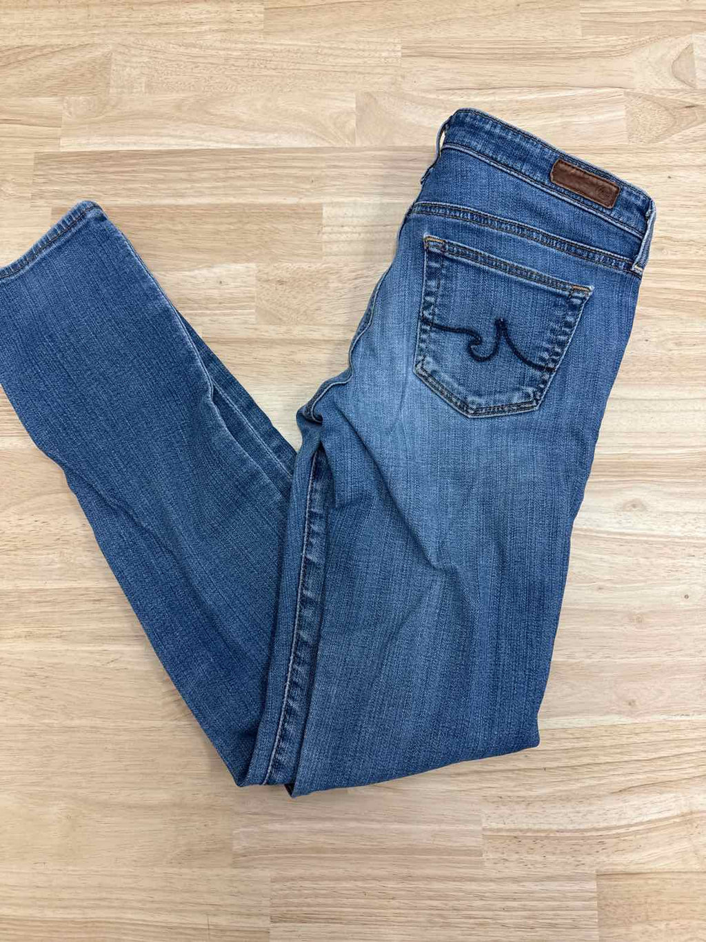 Adriano Goldschmied Size 25 Blue Denim Preloved Jeans
