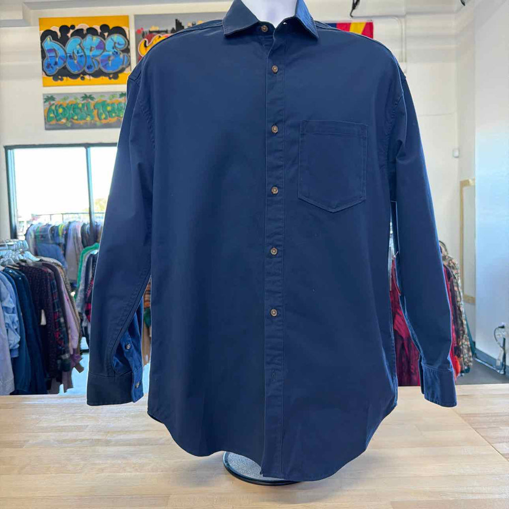 Mode Of One Size S Blue New MENS Long Sleeve Shirt