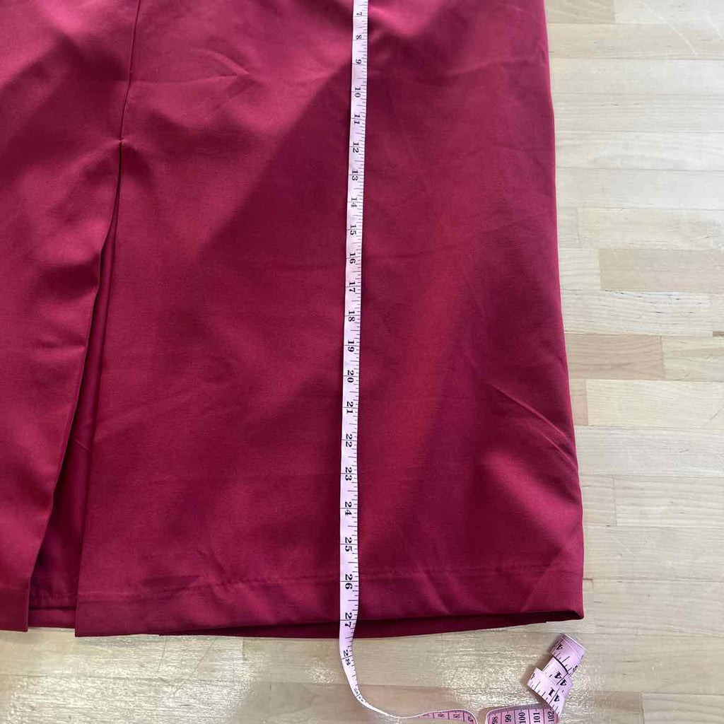 NY & Company Size 18 Red Preloved Skirt