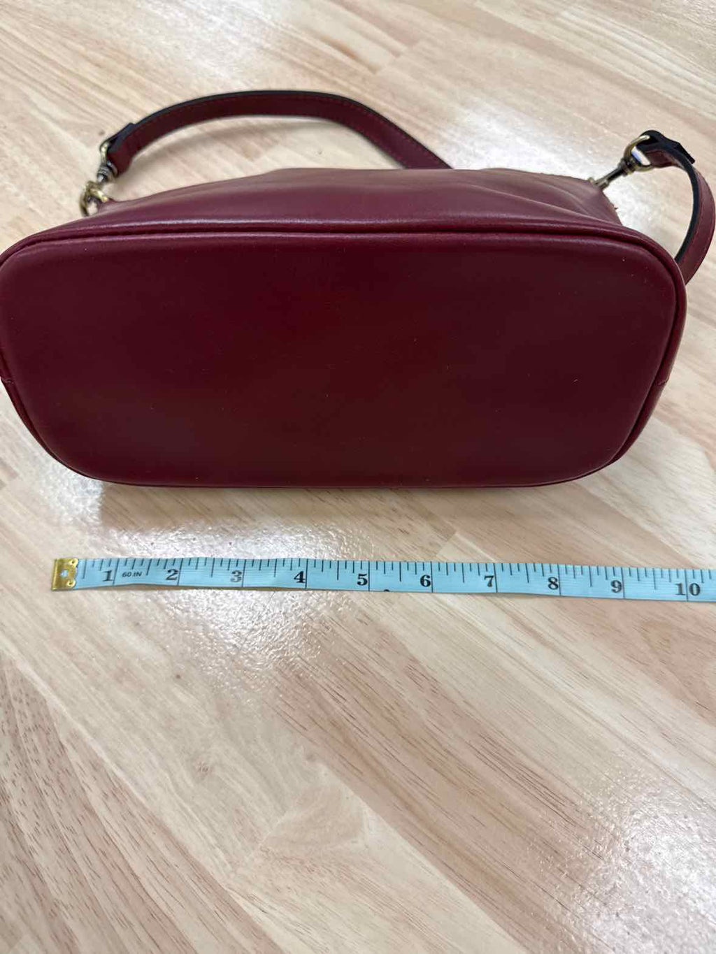 Patricia Nash Ox Blood Arlee Crossbody Leather Preloved Handbag