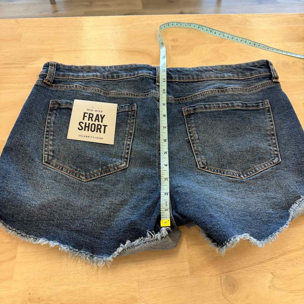 Celebrity pink Women Size 15 Blue New Shorts