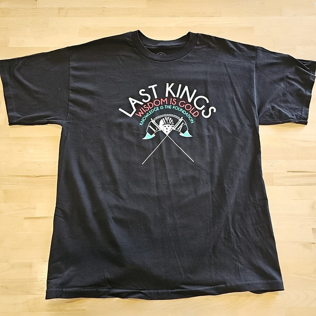 Last Kings Size XL Black MENS T-shirt