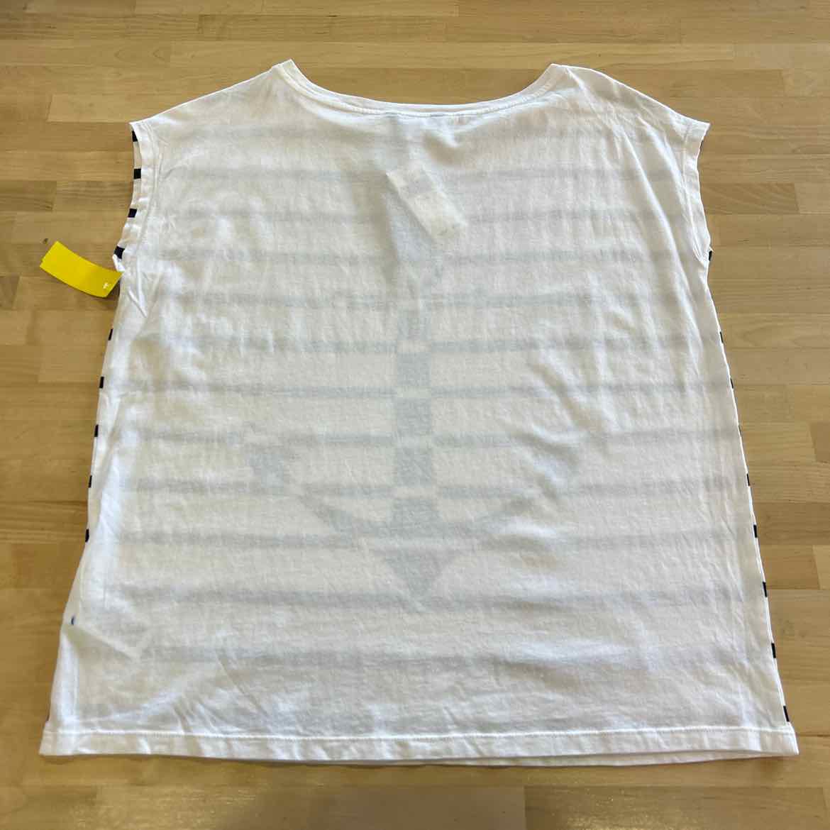 Ralph Lauren Size 1X White/Blue T-shirt