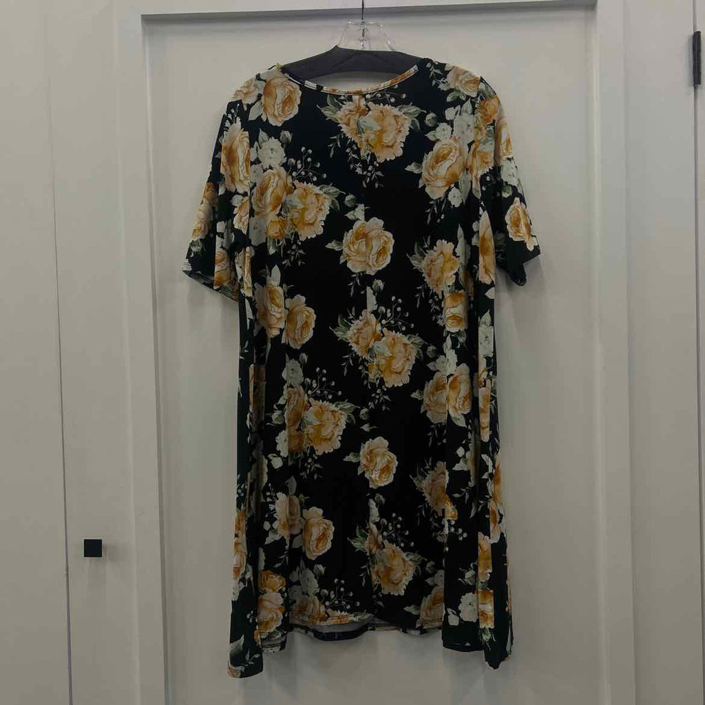Jess & Jane Size 12 Black Preloved Dress