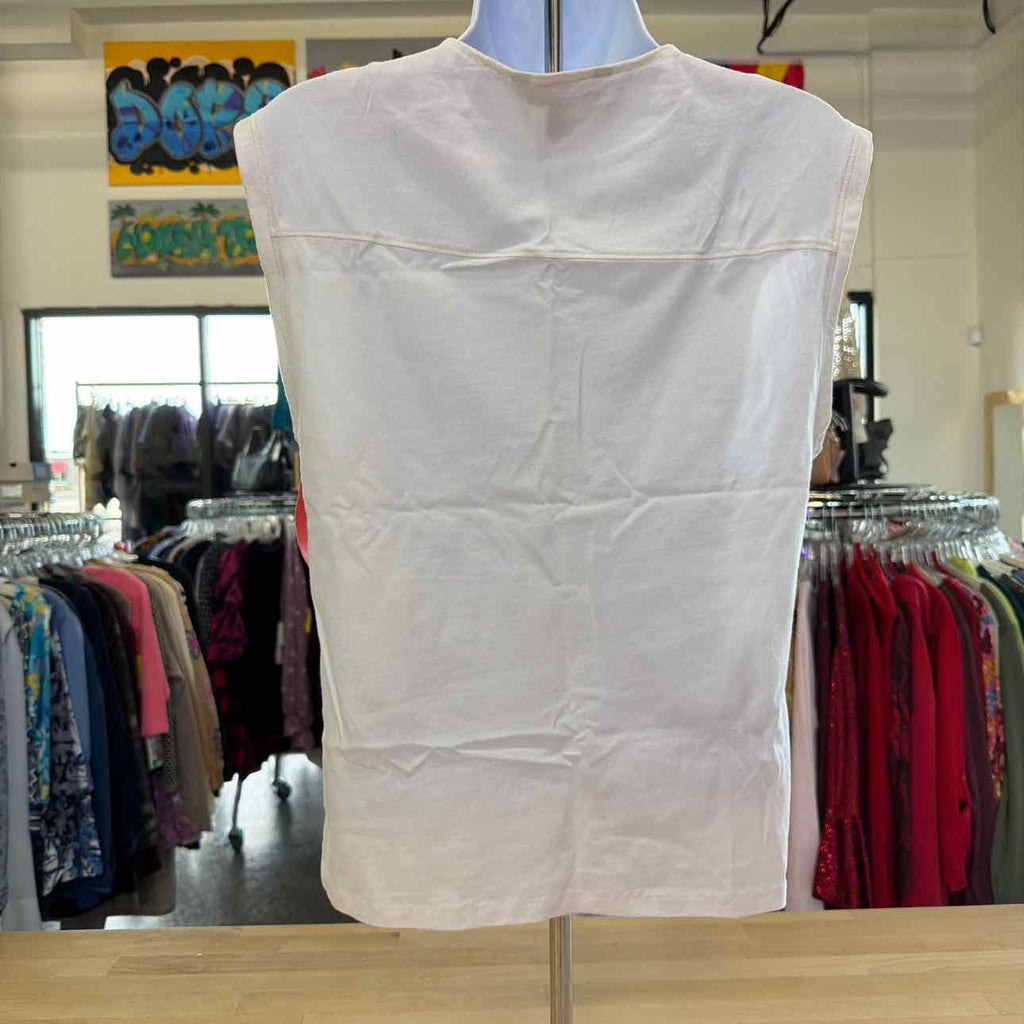 Banana Republic Size M White Used Shirt