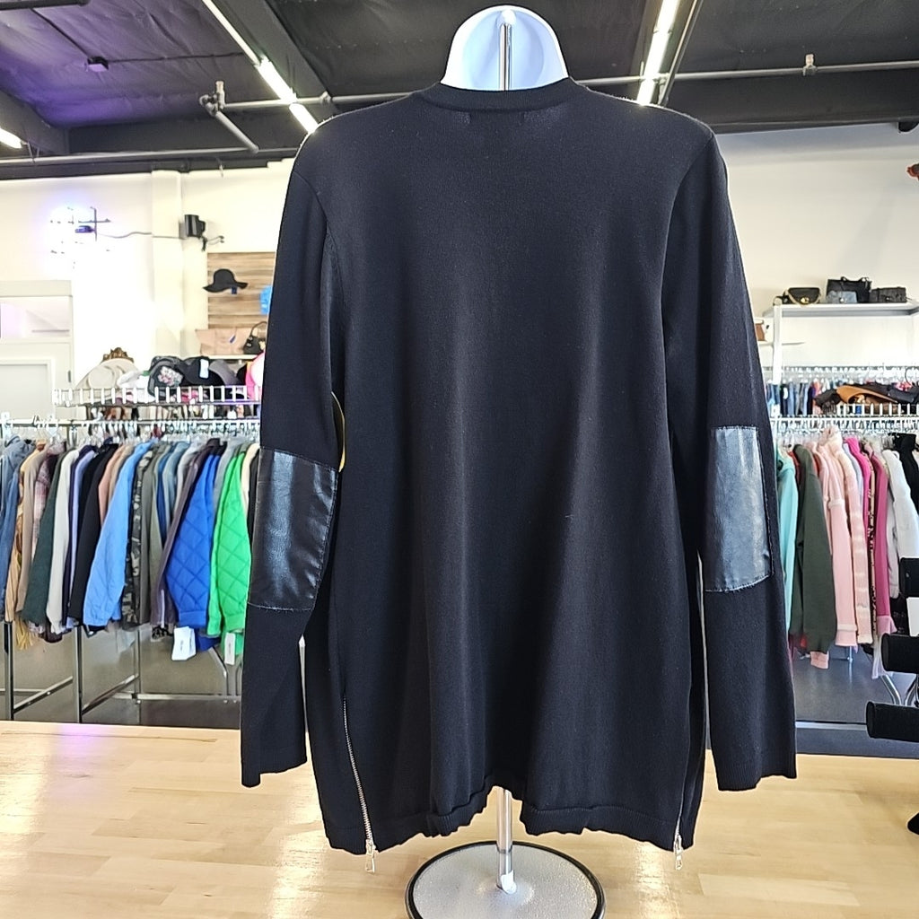 Alfani Size LP Black Cardigan