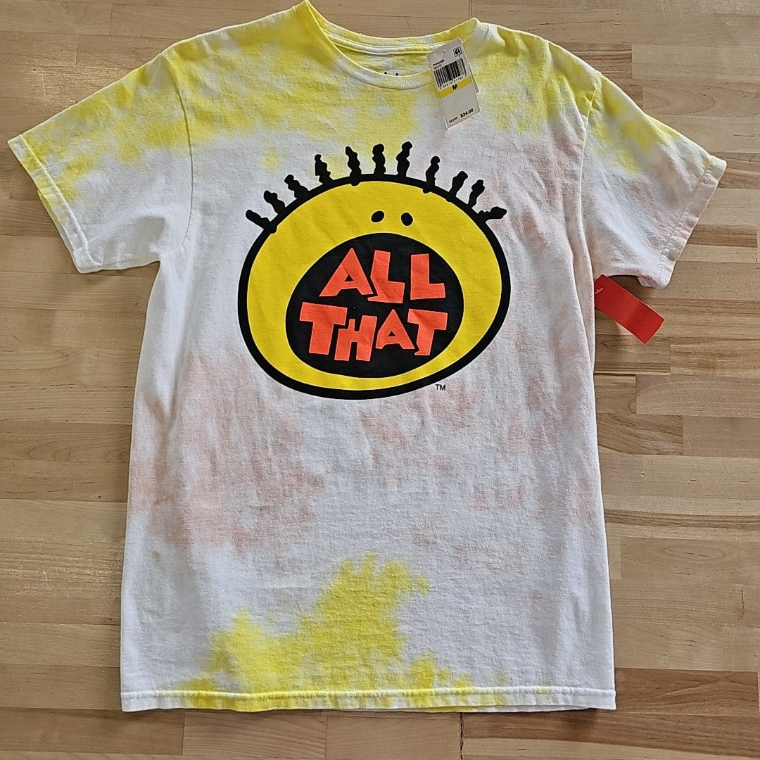 Nickelodeon Size M Yellow New MENS All That T-shirt