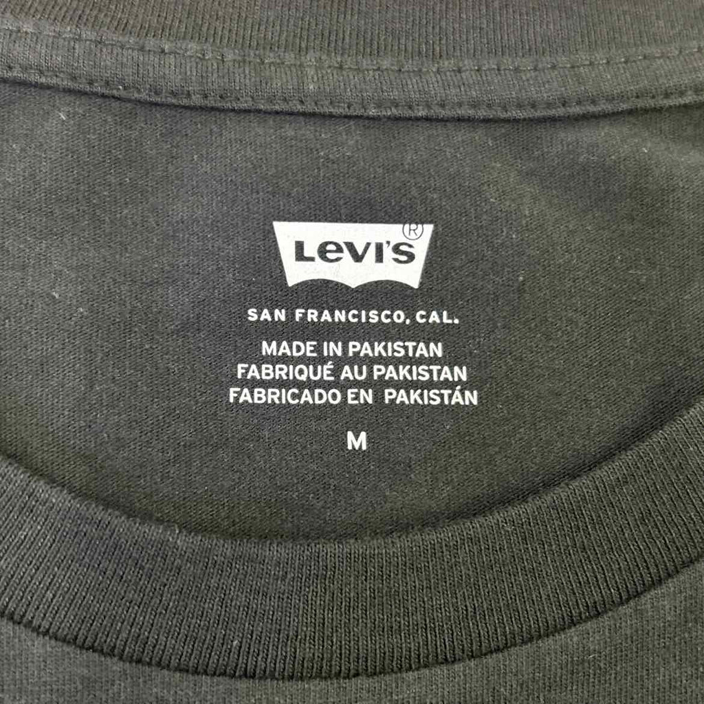 Levi's Women's Perfect Graphic Logo Cotton T-shirt - Original 501 Caviar