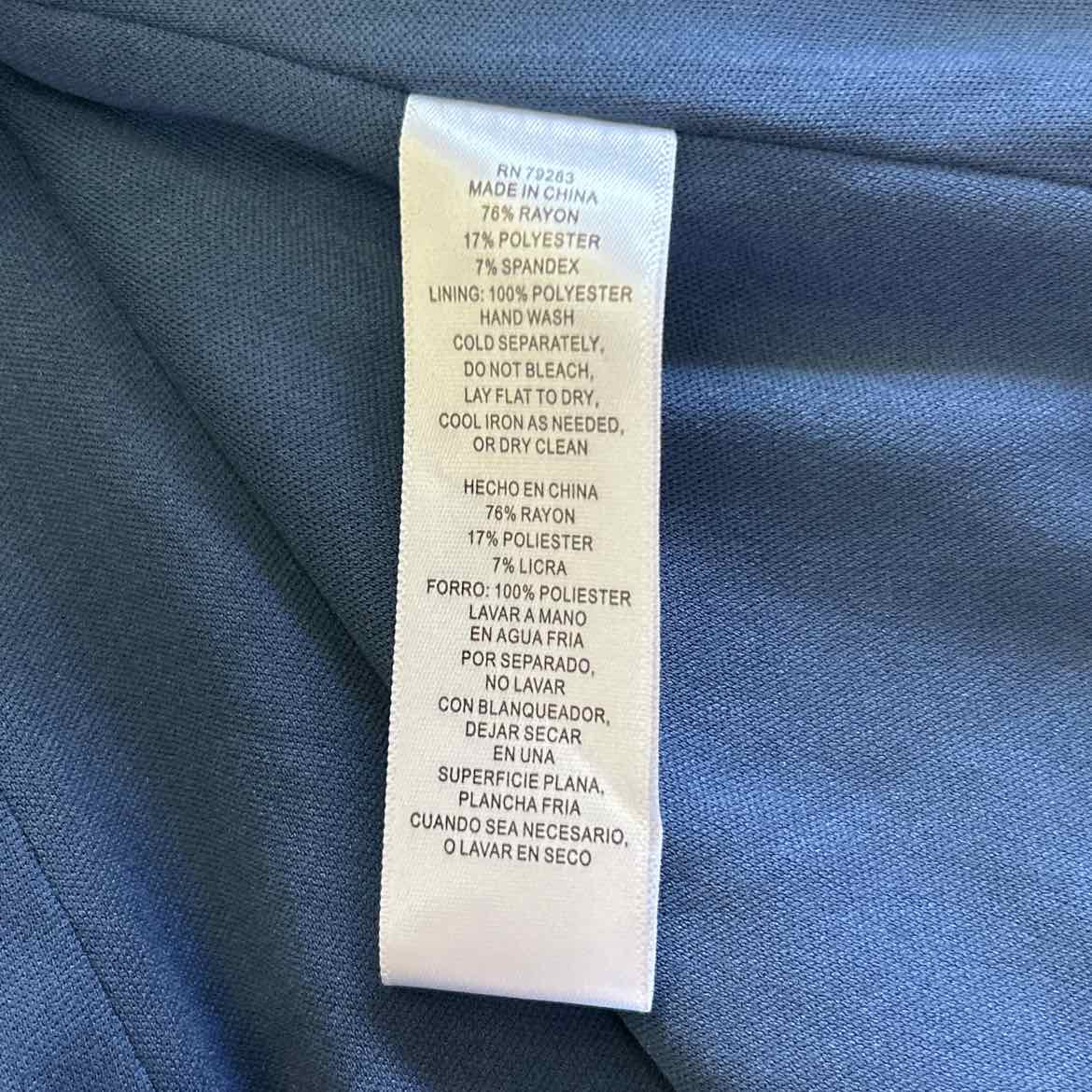 Alex Evenings Women's Structured Shawl-Collar Blouse
