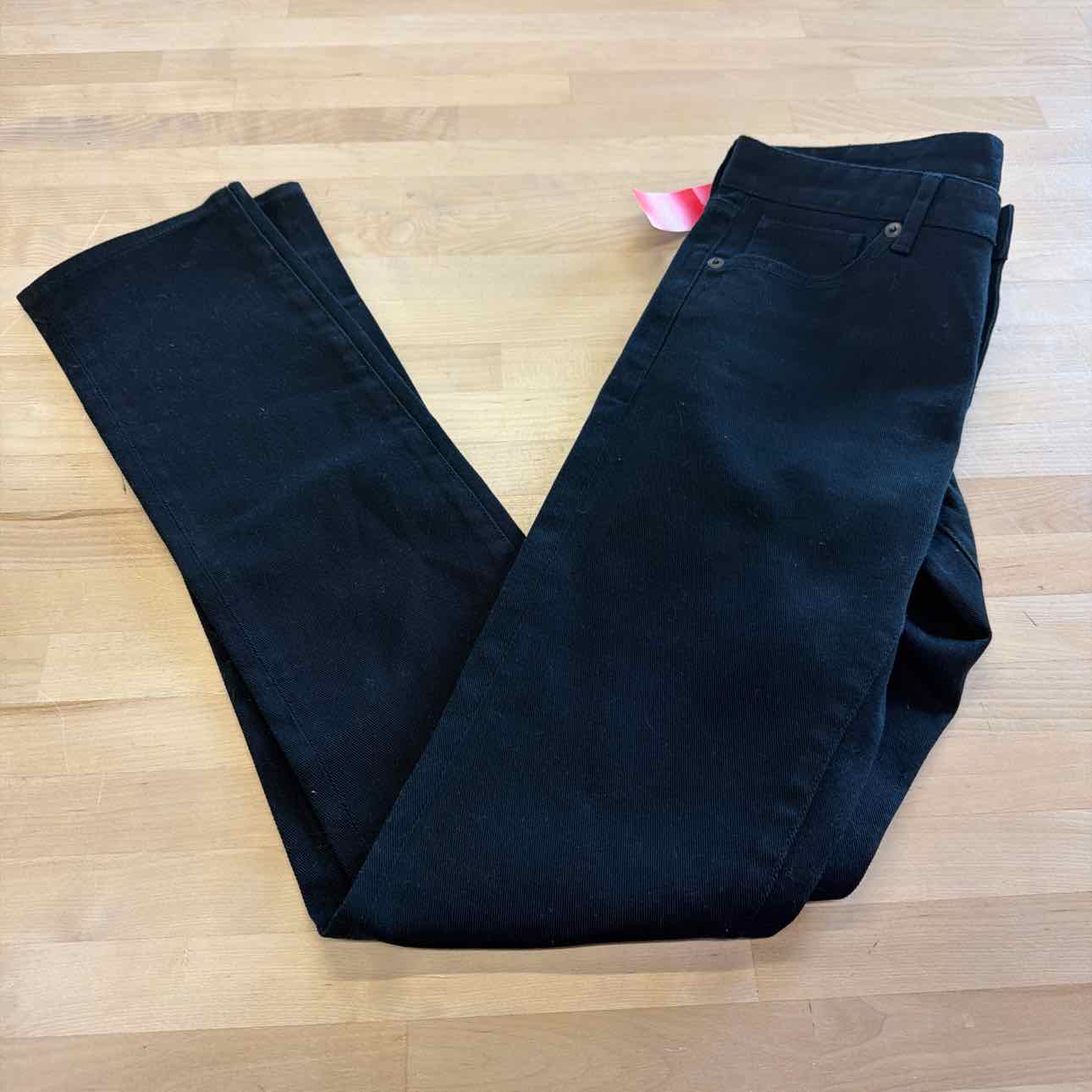 UNIQLO Size 24 Black Denim Preloved Jeans