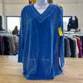 Soft Surroundings Size M Blue Shirt