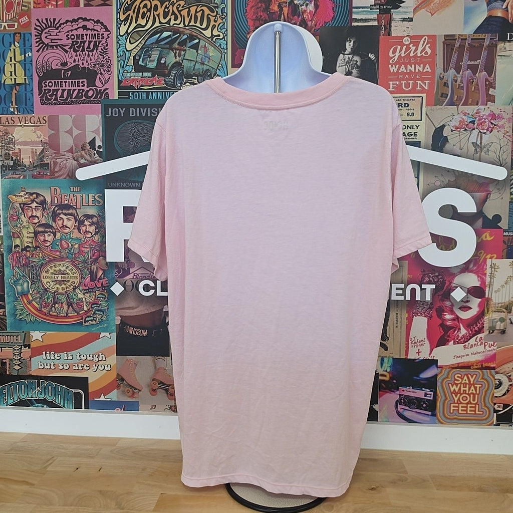 ACDC Size XL Pink New T-Shirt SS