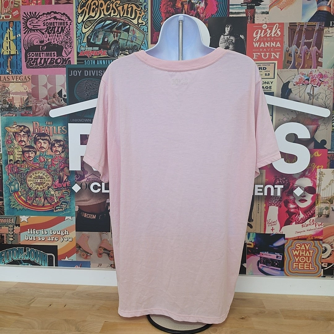 ACDC Size XL Pink New T-Shirt SS