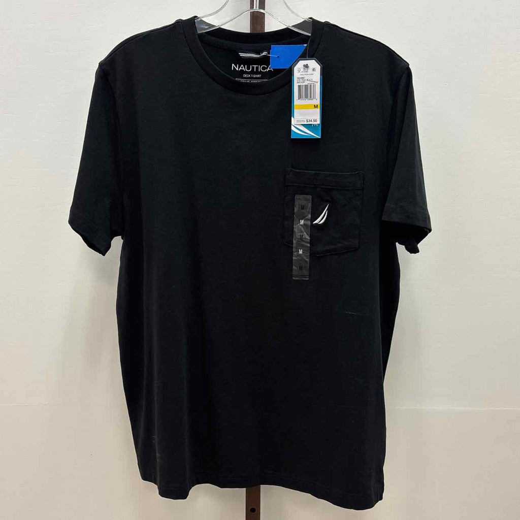 Nautica Size M Men's Nautica Short Sleeve Anchor Pocket T-Shirt
