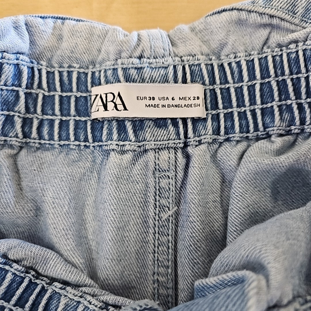 zara Size 6 Denim Shorts