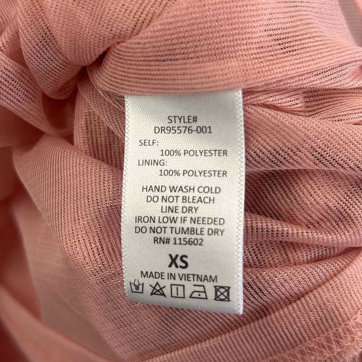 All in Favor Size XS Pink Preloved Dress