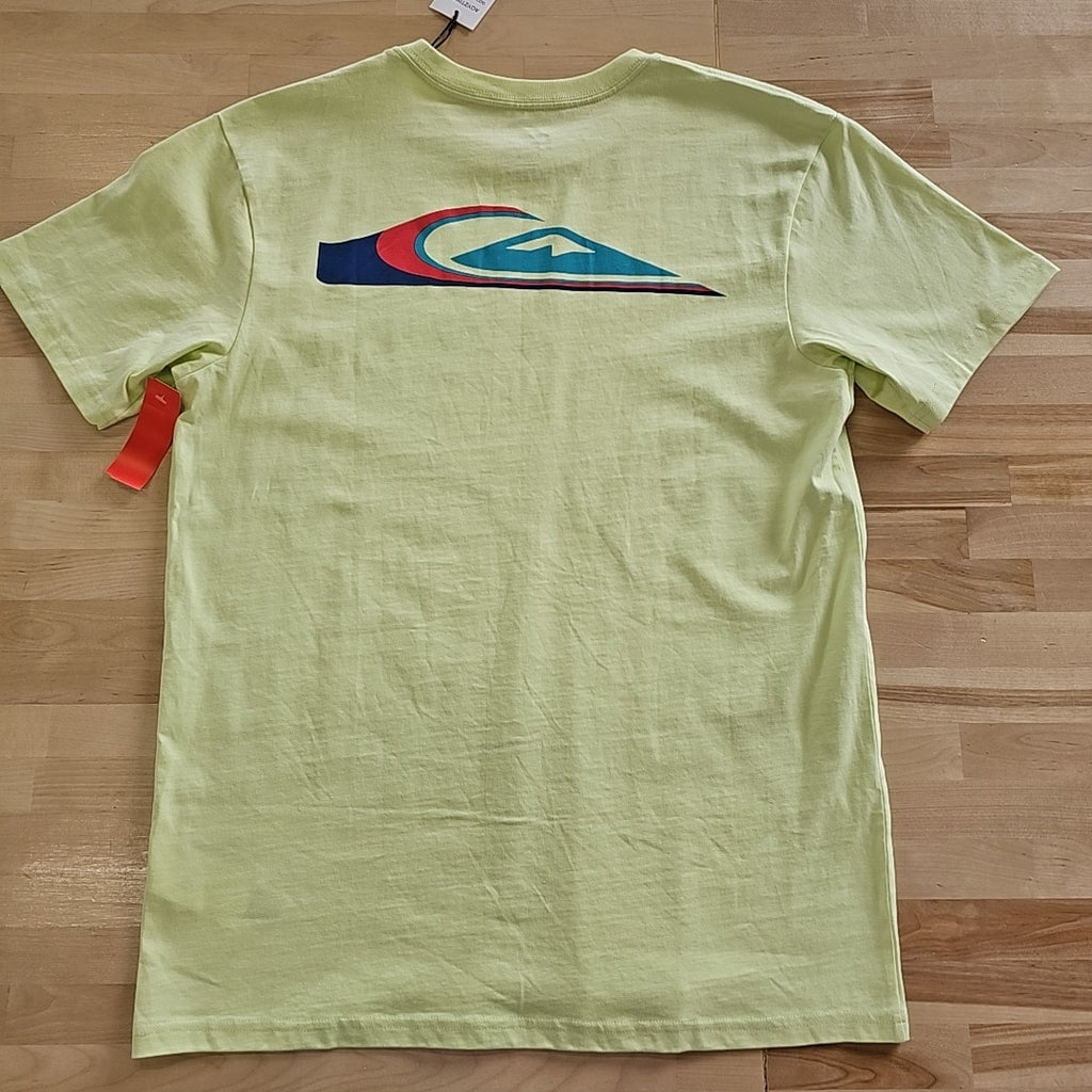 Quicksilver Size M Green New MENS T-shirt