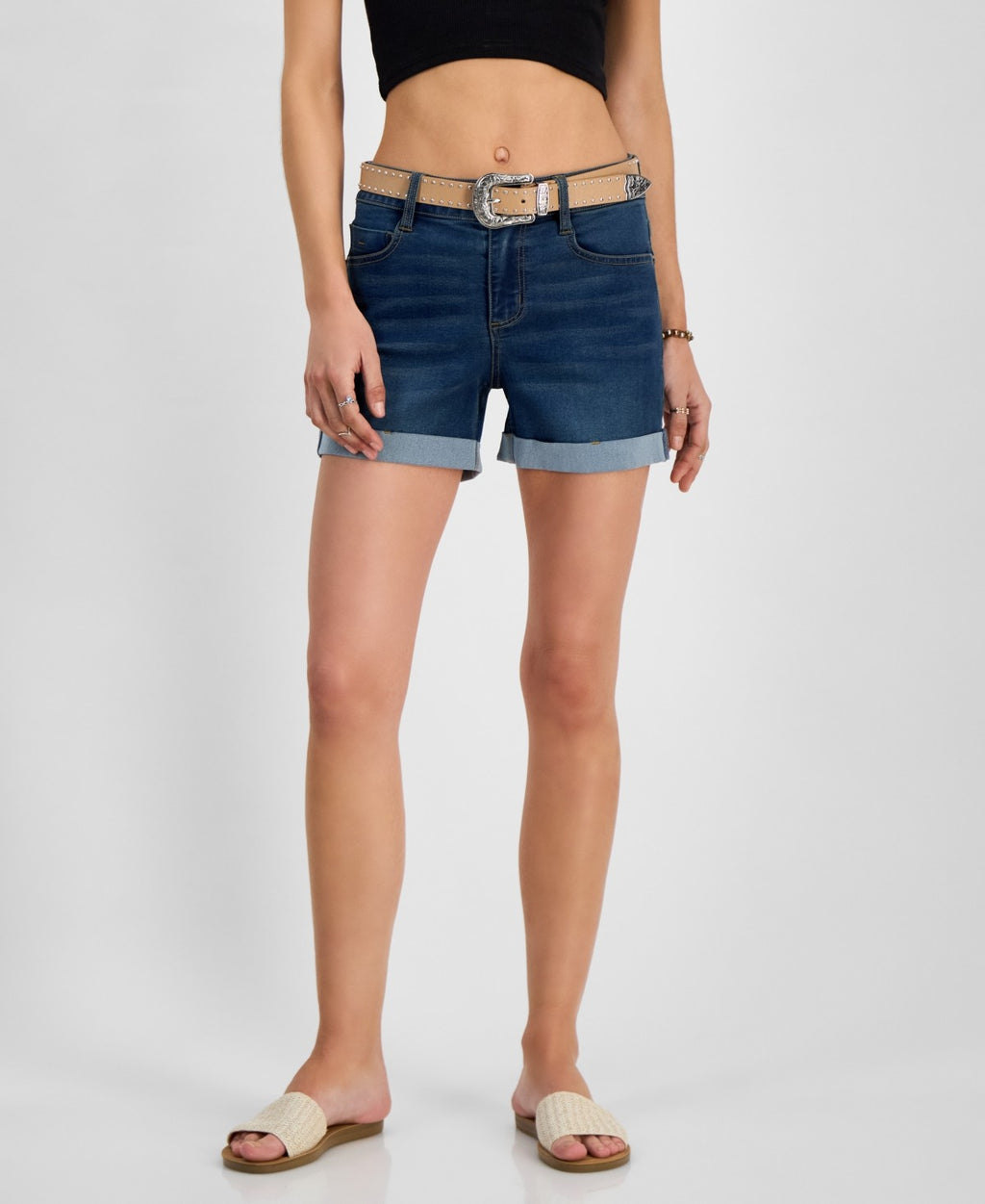 dollhouse Women Size 30 Blue New Shorts (NO BELT)