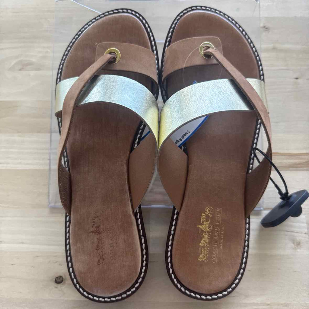 Coach Shoe Size 9 Brown Sandals