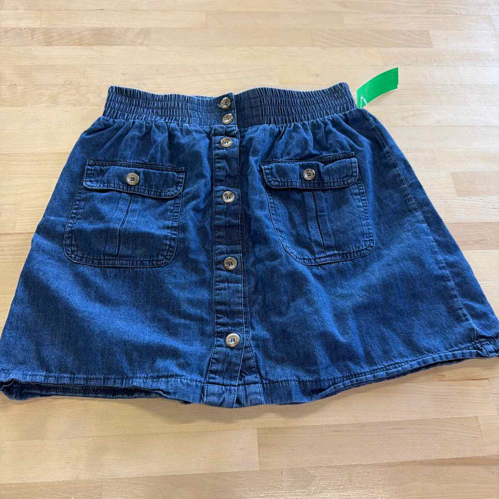 Copper Key Size 6 Denim Preloved Skirt