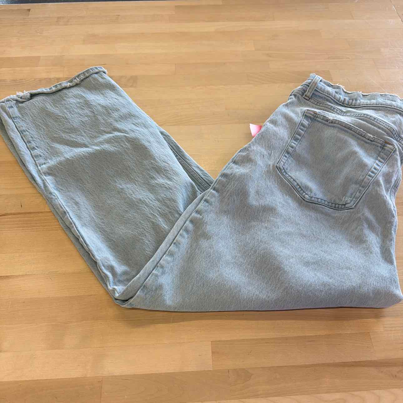 Abercrombie & Fitch Size 16 Blue Used Jeans