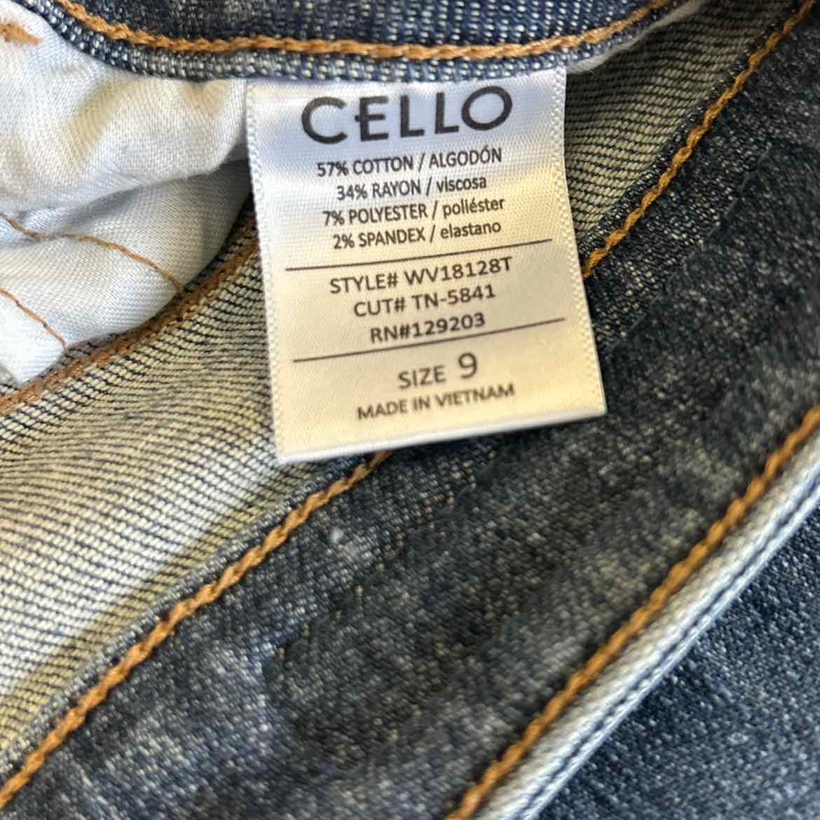 Cello Size 9 Blue Denim Preloved Jeans